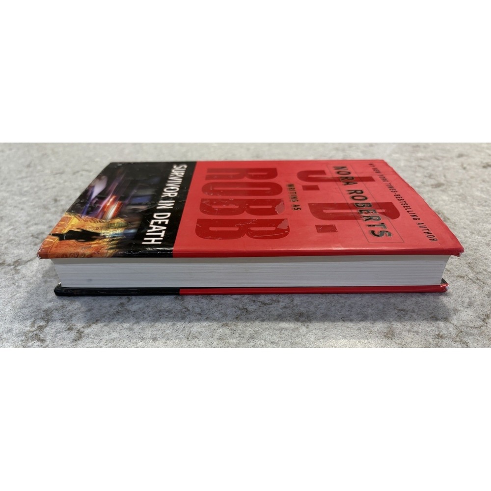 Nora Roberts J.D. Robb Survivor in Death Hardcover Novel with Dust Jacket - Picture 10 of 12